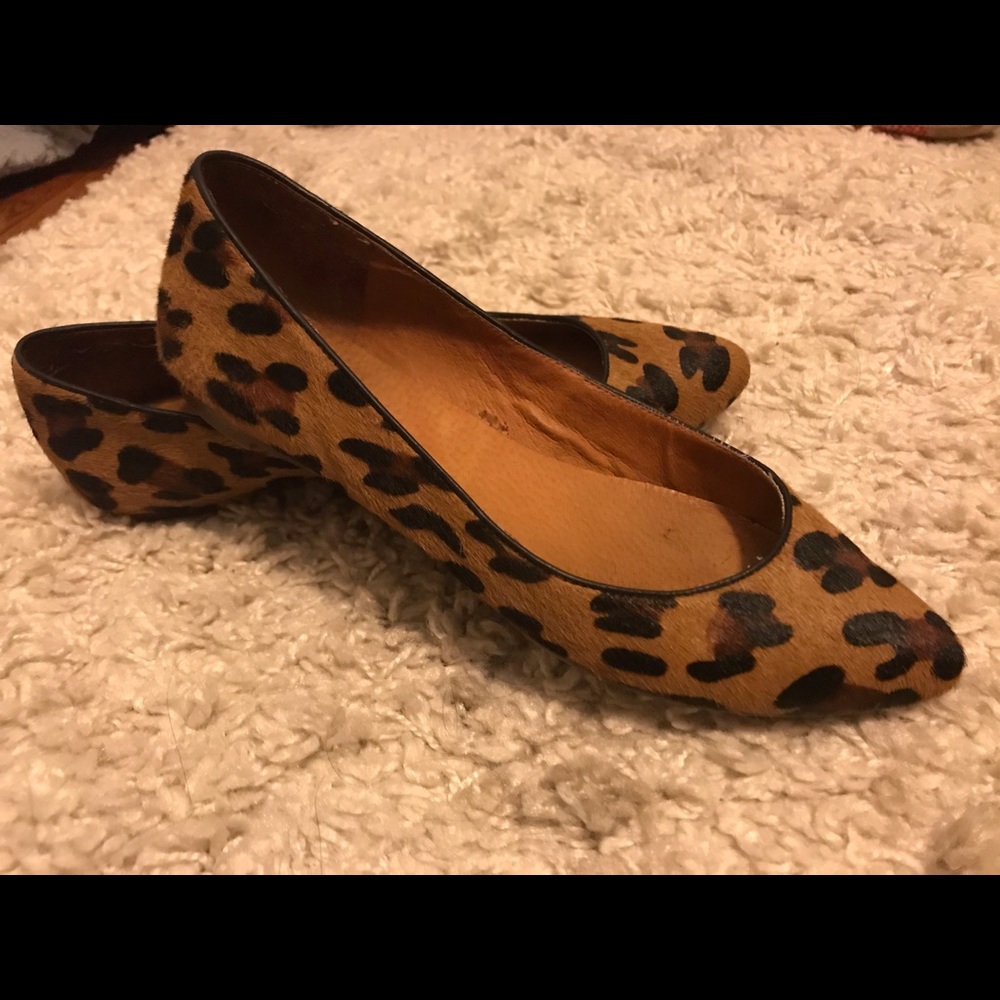 Madewell Calf-Hair Flats